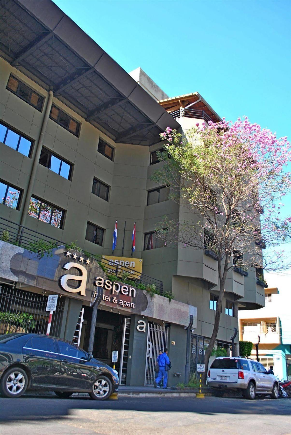 Aspen Hotel & Apart Asunción Exteriér fotografie
